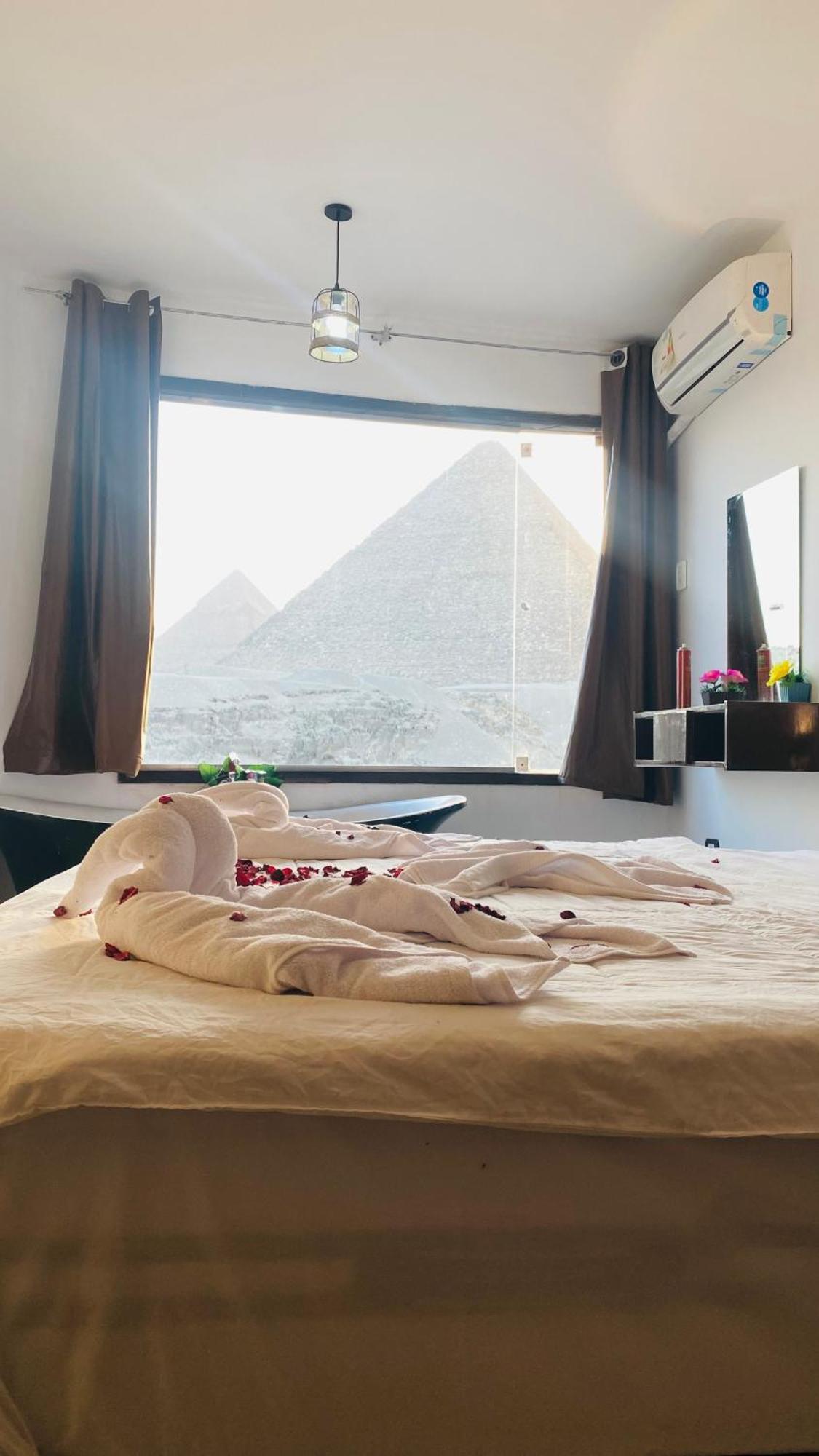 Alba Pyramids View Cairo Ngoại thất bức ảnh