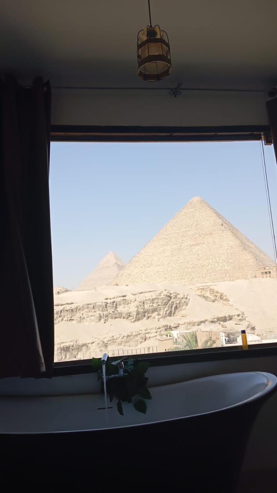 Alba Pyramids View Cairo Ngoại thất bức ảnh